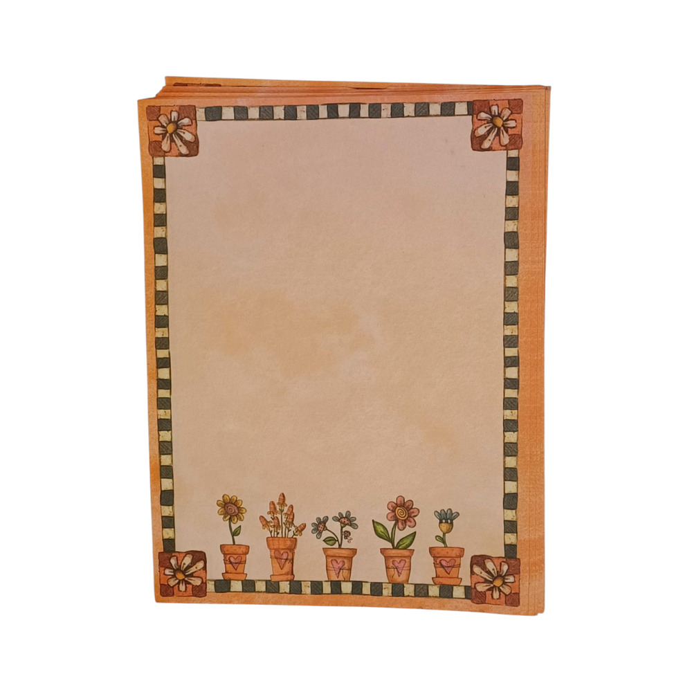 Vintage Floral Stationary Set Writing Paper with Envelopes